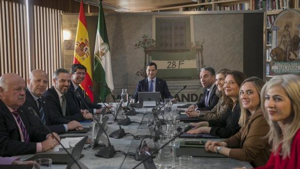 Los consejeros, según el vicepresidente