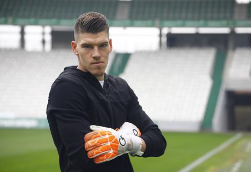 Becerra, en el estadio