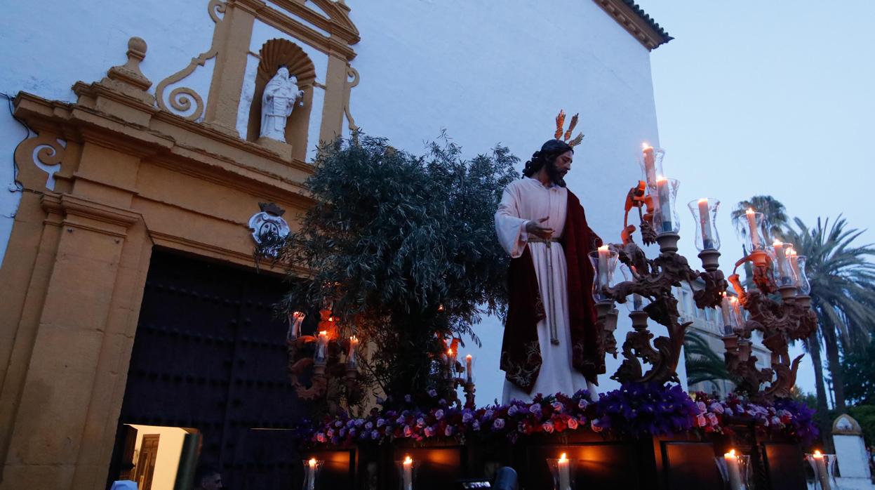 El Señor de la Salud en su Divina Misericordia en el Beso de Judas, el Jueves de Pasión de 2019