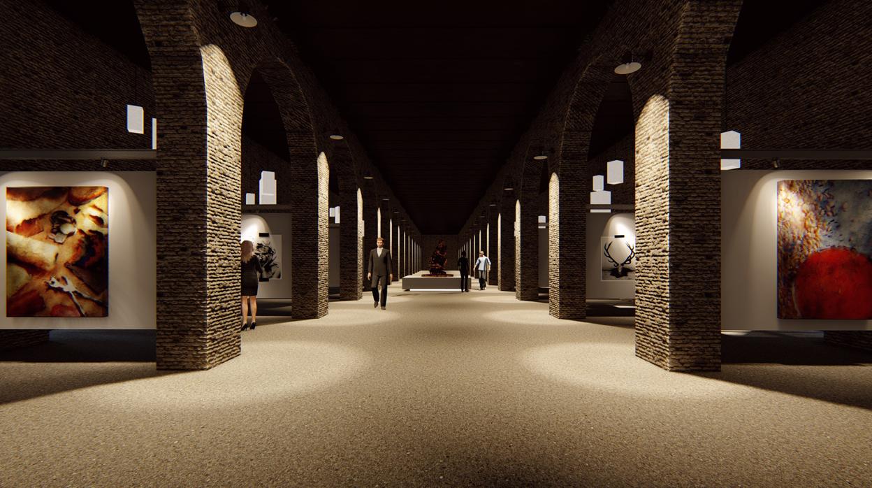 Sala de exposiciones propuesta por Córdoba Ecuestre