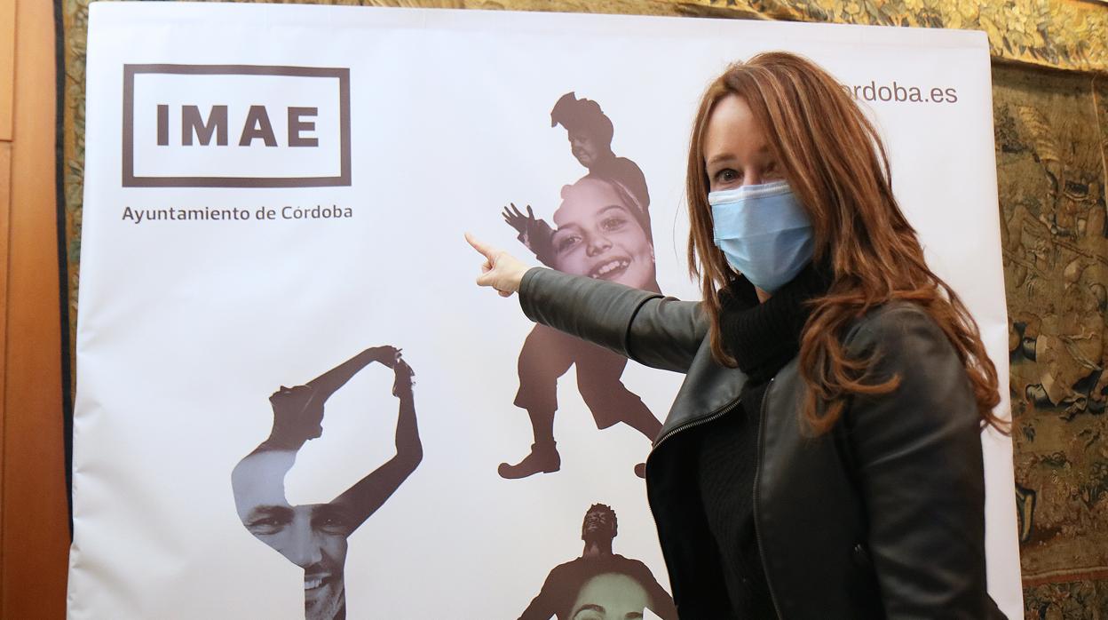 Marian Aguilar, con la nueva imagen del IMAE