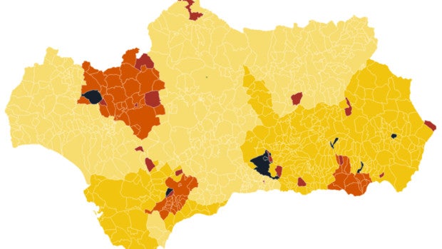Mapa Covid-19 en Andalucía: ¿Qué municipios están en fase 2 de alerta sanitaria y que medidas tienen?