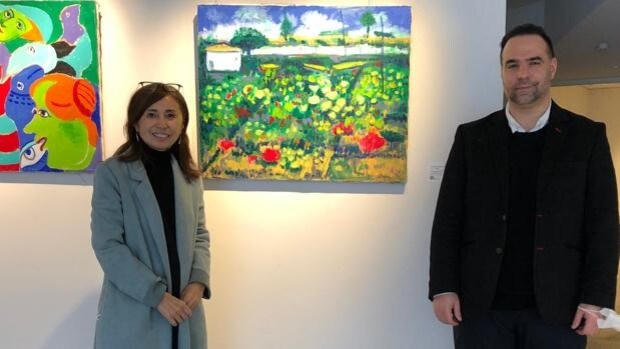 Isabel Jurado y Rafael Aguilera, arte en Japón para superar el virus