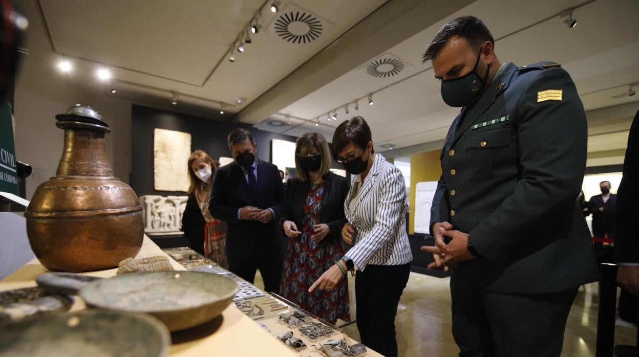 La Guardia Civil recupera más de 2.000 piezas arqueológicas expoliadas en dos operativos en Córdoba
