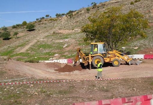 Excavación de 2014 en el Peñón del Colorado