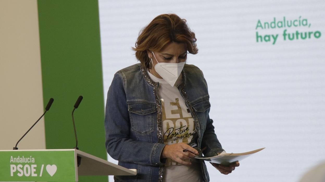 Susana Díaz, secretaria general del PSOE andaluz
