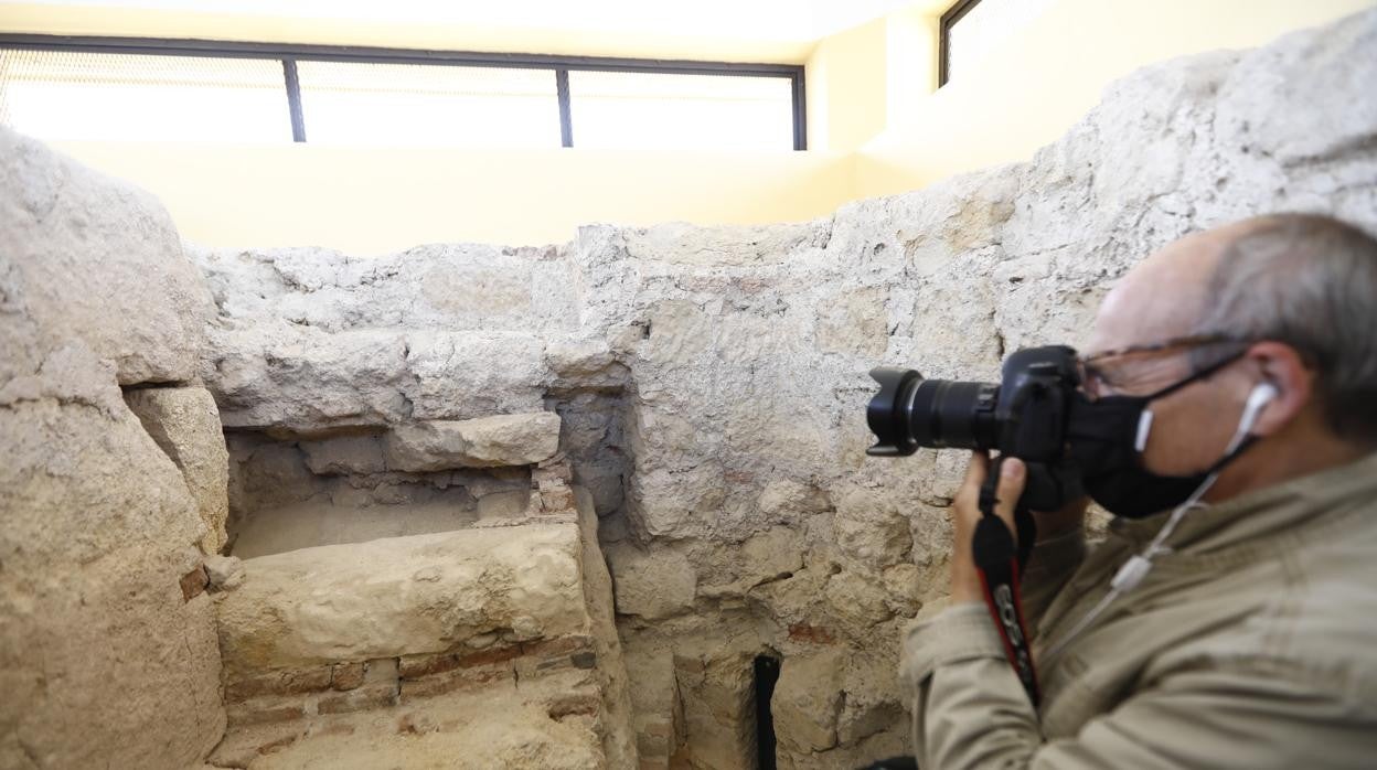 Interior de la torre alminar de San Juan de los Caballeros
