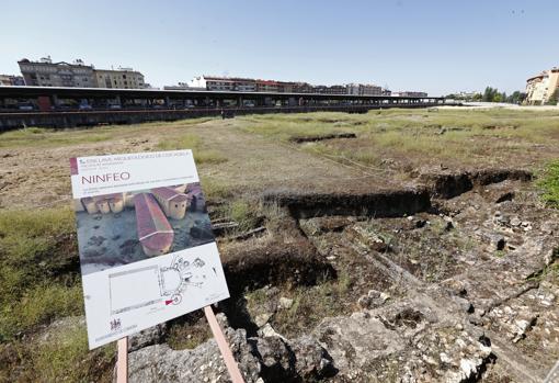 Parte de los restos de Cercadilla en Córdoba