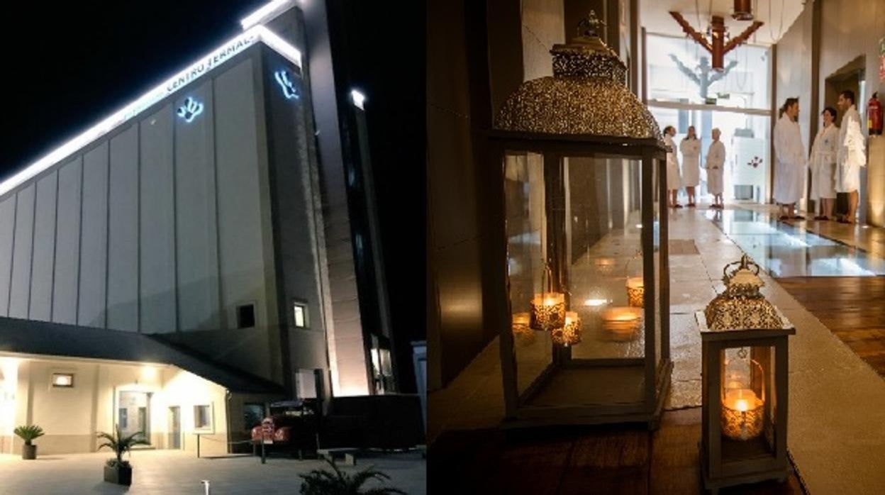 Exerior e interior del Centro Termal Los Pedroches