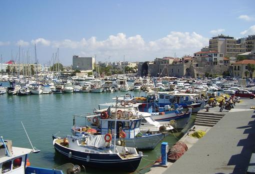 Puerto de Heraklion en la actualidad