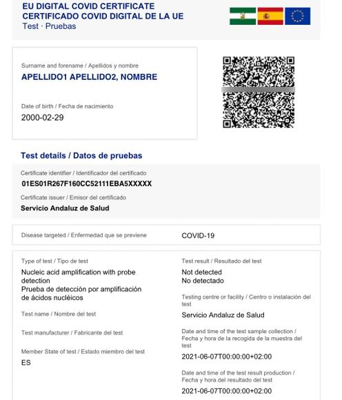 Cómo solicitar el pasaporte Covid en Andalucía: guía rápida para descargar el certificado digital
