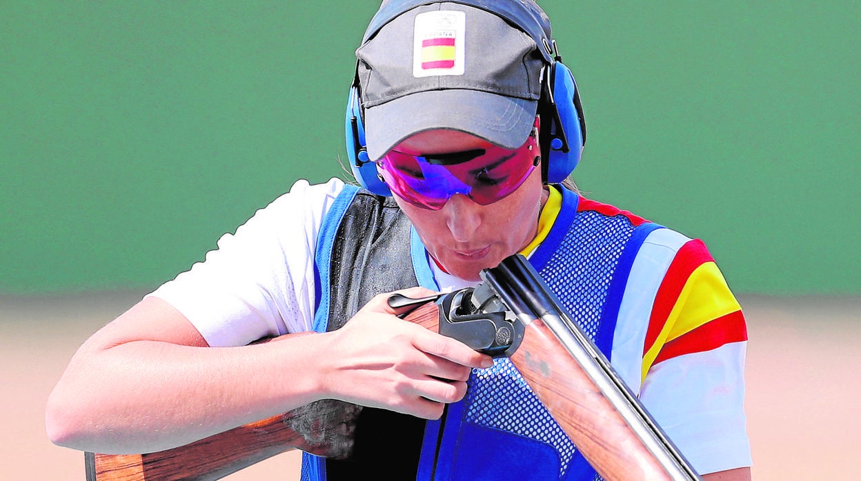 Fátima Gálvez, durante los Juegos Olímpicos de Río