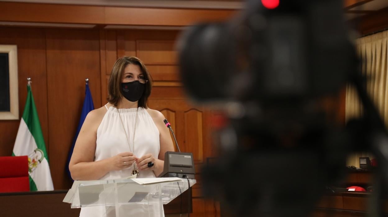 La delegada de Servicios Sociales, Eva Contador