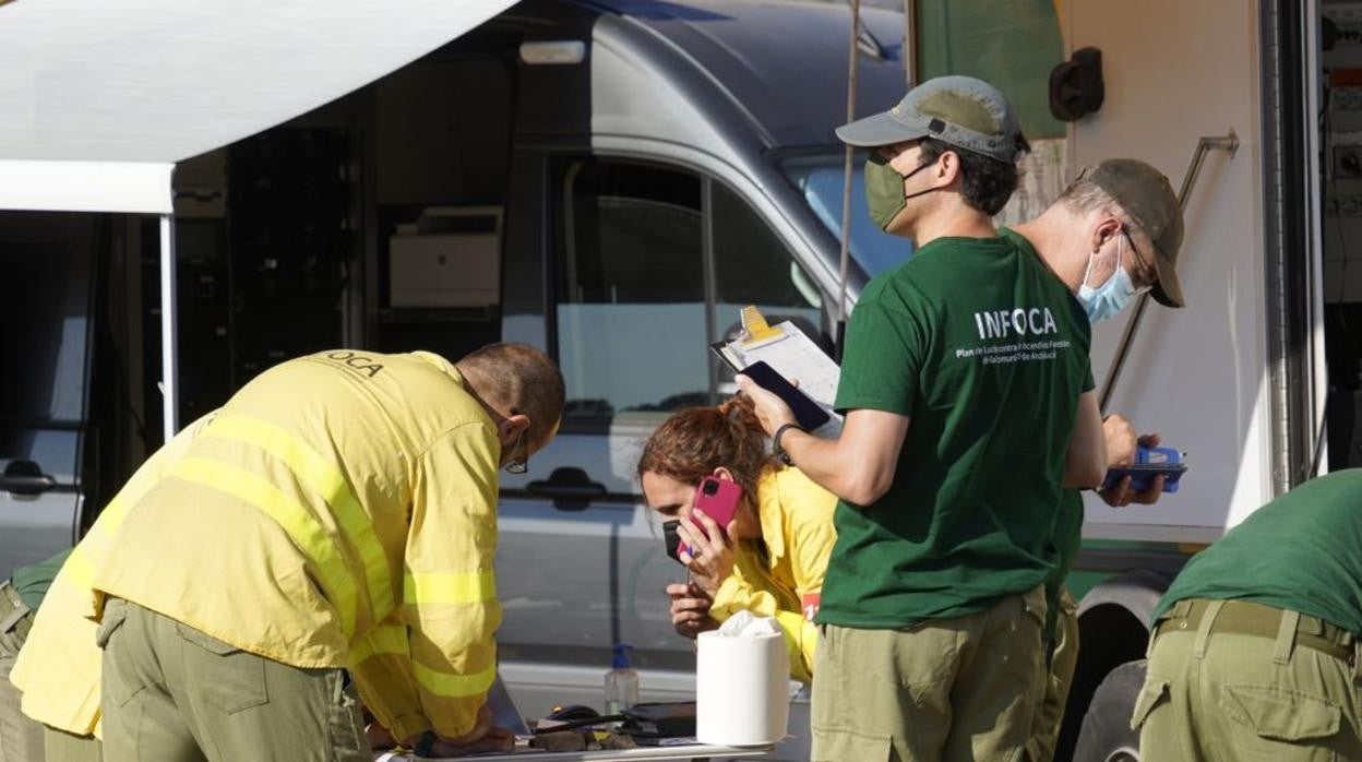 Puesto de mando en el Puerto de Calatraveño (Alcaracejos)