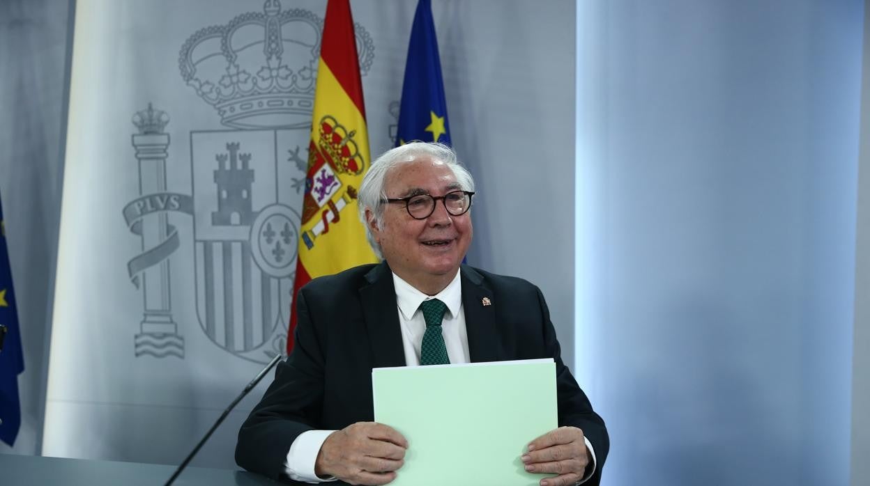 El ministro de Universidades, tras un Consejo