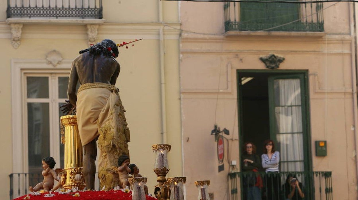 Nuestro Padre Jesús de la Columna, de la cofradía de Gitanos