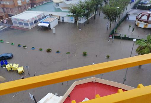 Inundaciones en Islantilla