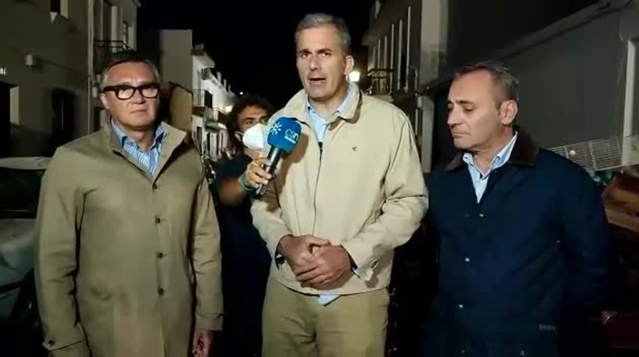 Vídeo con las declaraciones de Javier Ortega Smith en las calles de Lepe