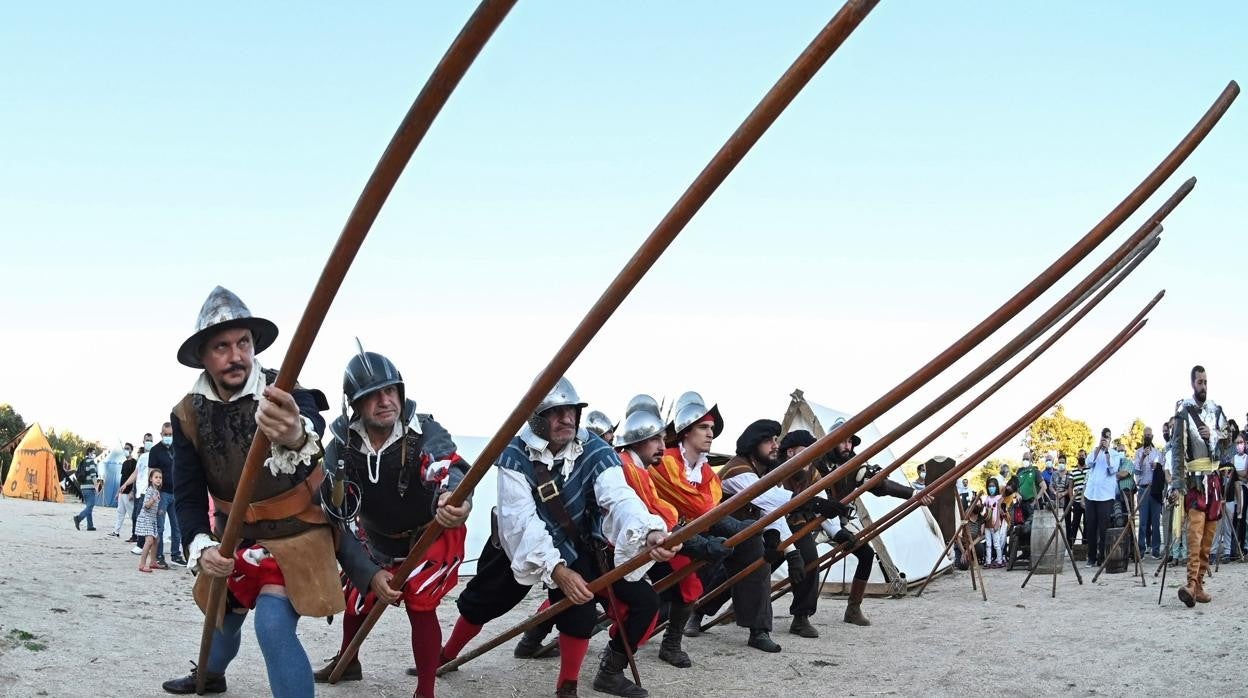 Recreación de la batalla de Lepanto