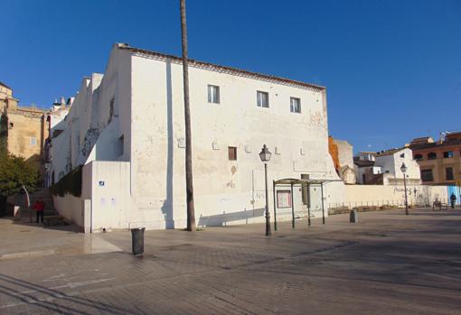 Aspecto actual del edificio, donde se ha hallado la Aduana, desde la Ribera