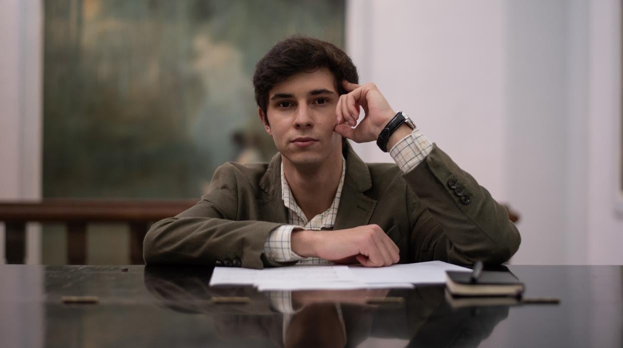 Pablo Martínez-Recio, en el Real Círculo de la Amistad de Córdoba