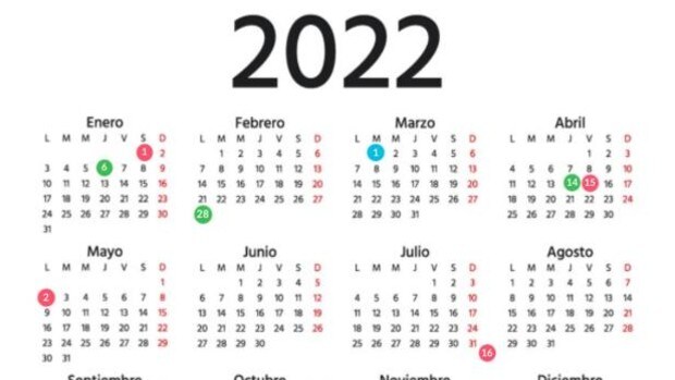 Calendario Laboral de Cádiz 2022: Todos los festivos y puentes a lo largo del año