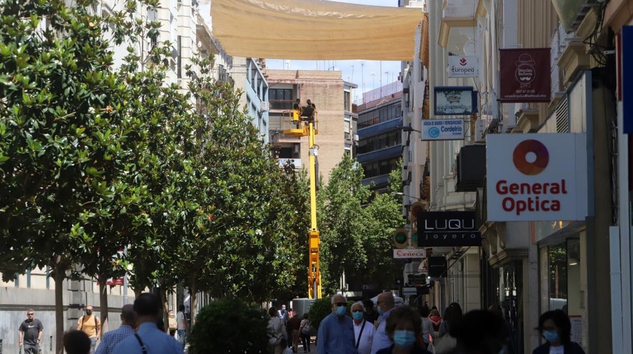 Tiendas en la calle Cruz Conde de Córdoba