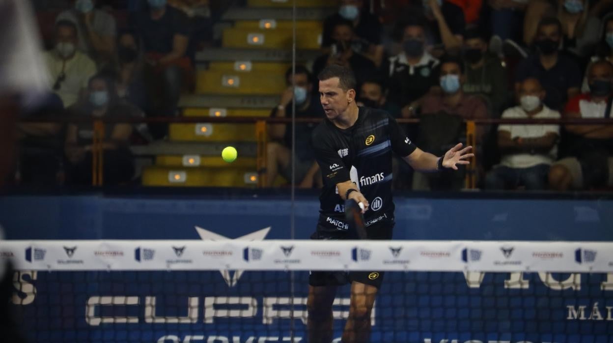 Paquito Navarro, en la final de Córdoba donde obtuvo el título