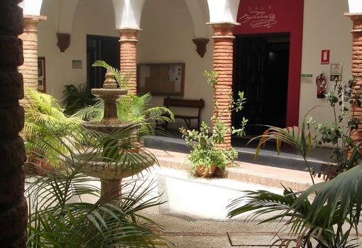 Patio de la vivienda una vez remodelado