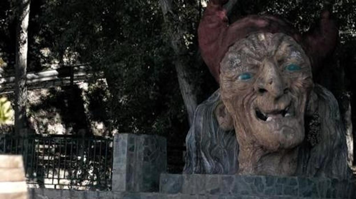 Fuente de la Bruja en Soportújar