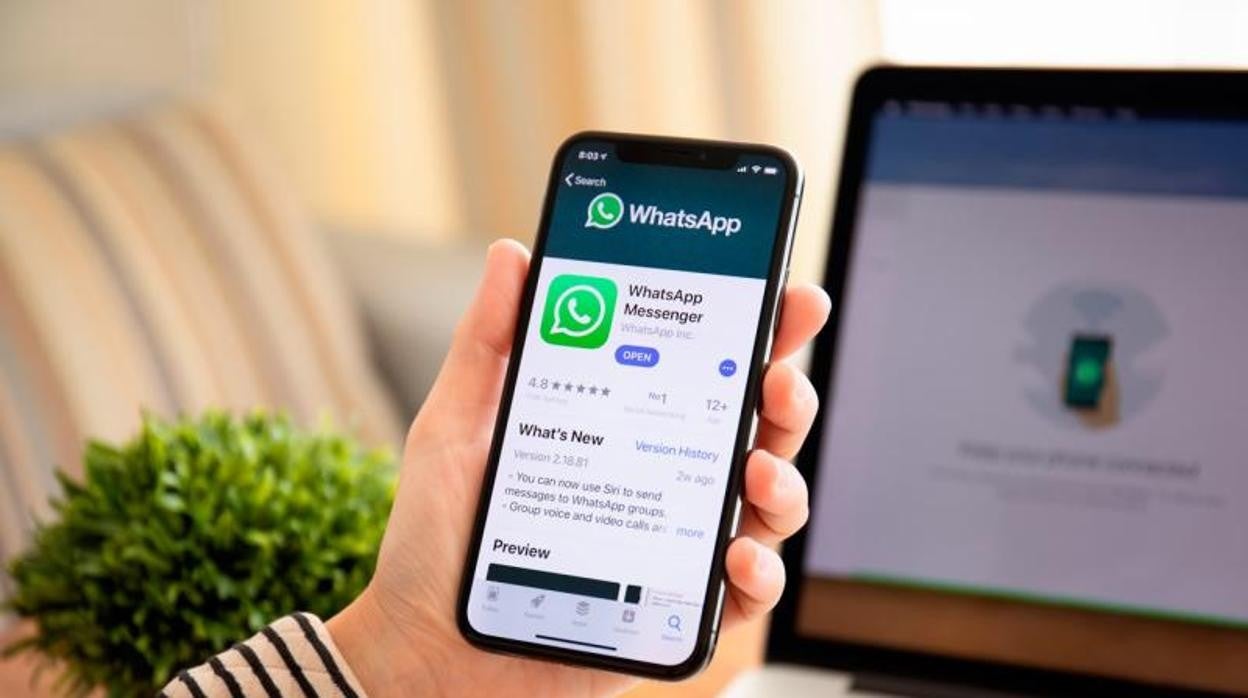 Imagen de la aplicación de mensajería instantánea Whatsapp
