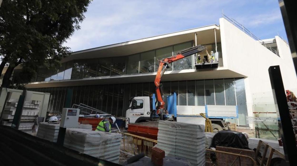 Estado de actual de las obras en la Biblioteca del Estado
