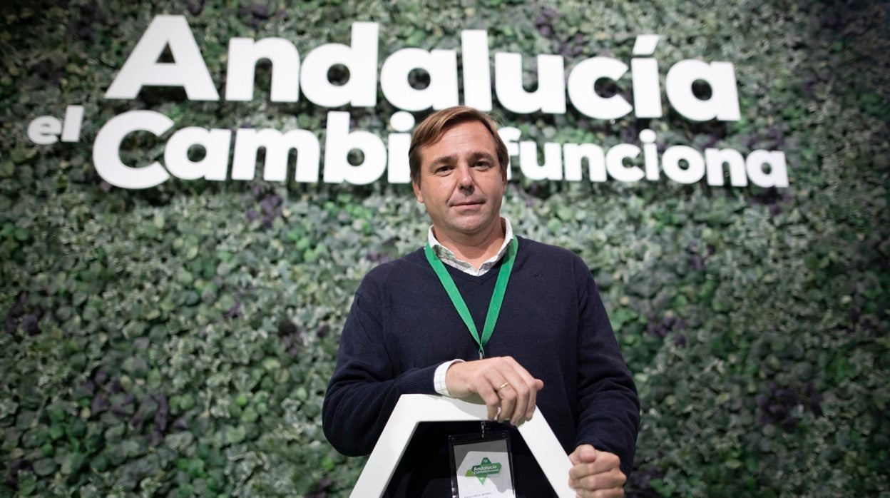 El abogado y político cordobés Antonio Repullo, ayer en el congreso de Granada