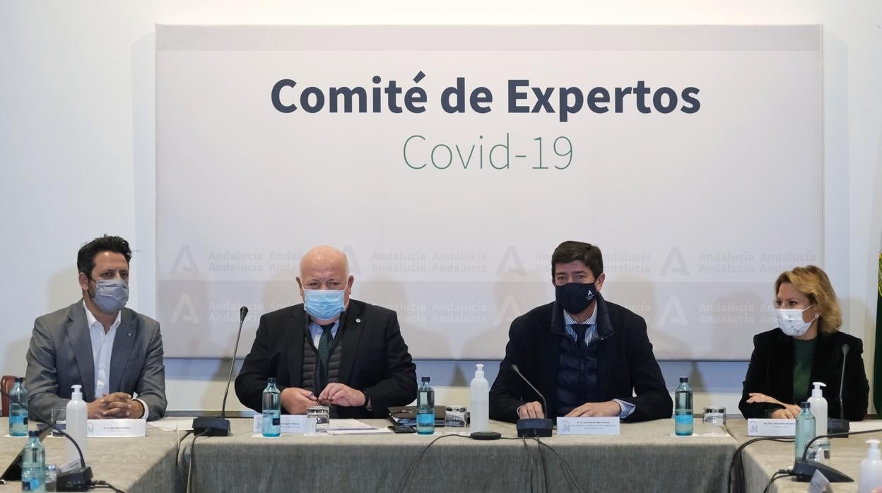 Reunión del comité de expertos regional este viernes en el Palacio de San Telmo de Sevilla