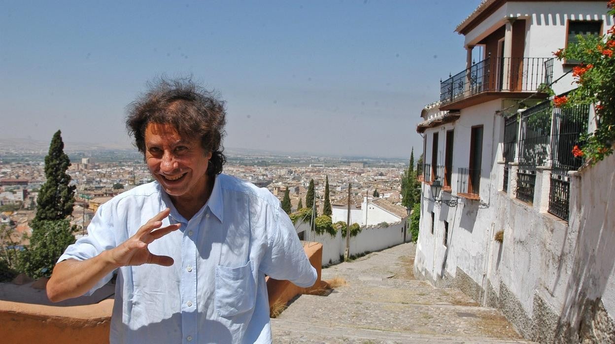 Mario Maya, fotografiado en Granada