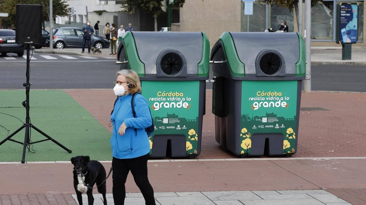 Contenedores de reciclaje