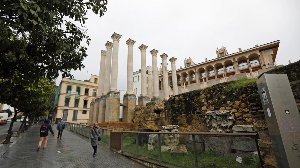 Imagen del Templo Romano de Córdoba