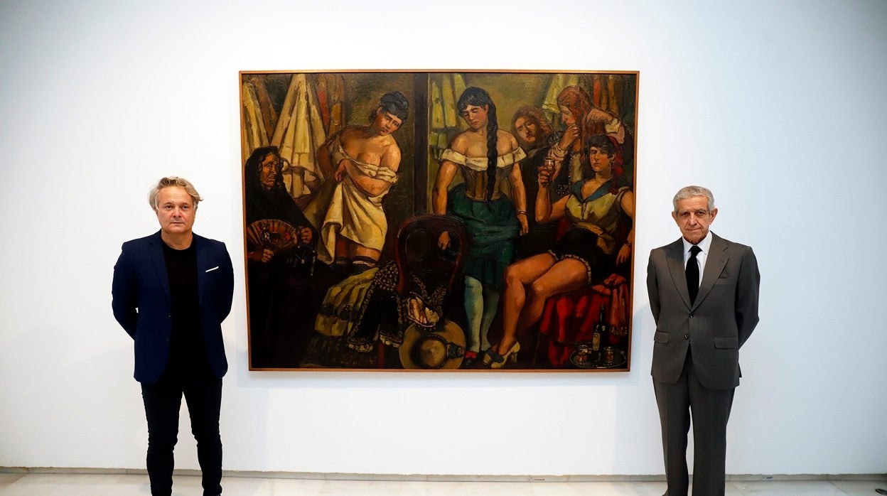 El Palacio Episcopal de Málaga navega por la «España negra» con las obras  de Solana y Romero de Torres