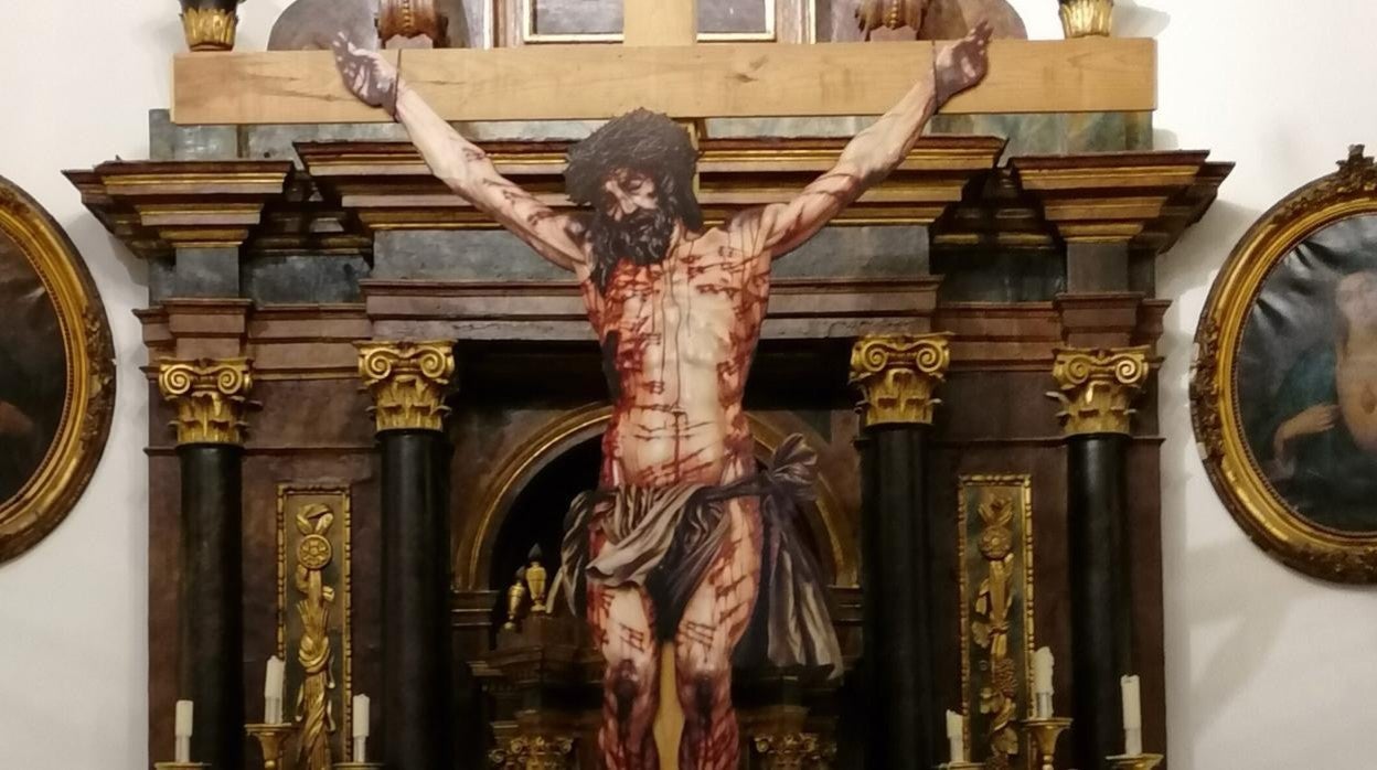 Reproducción del Santo Cristo de la Universidad para la Fundación Aguilar y Eslava