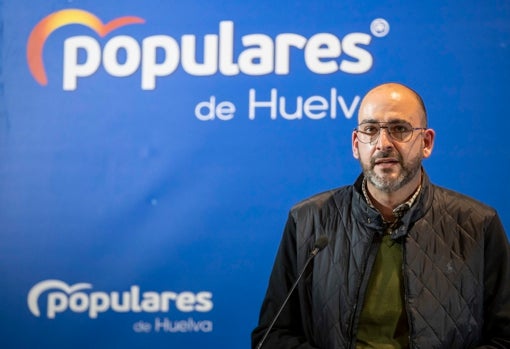 El nuevo presidente del PP de Almonte, Miguel Ángel Jiménez