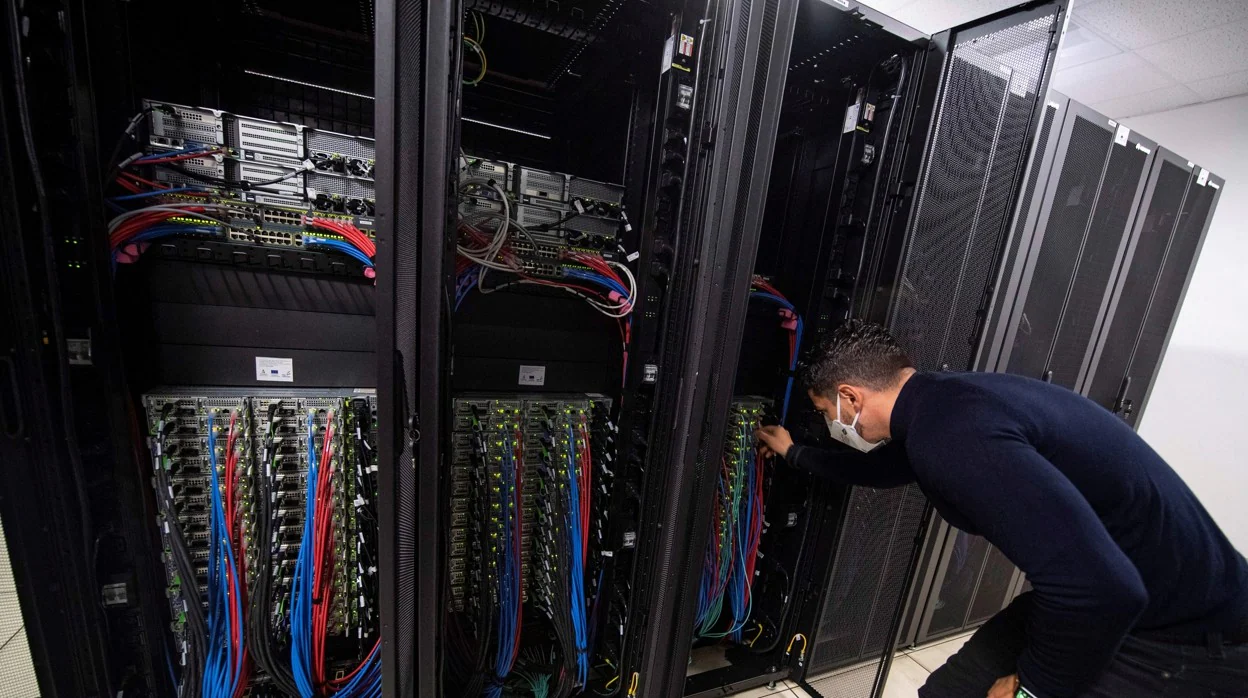 Imagen del nuevo supercomputador Albaicín