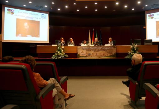 Una reunión profesional en el Rectorado de la Universidad de Córdoba