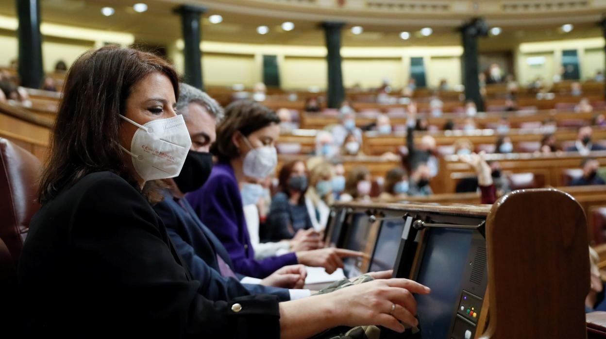 Diputados en el Congreso