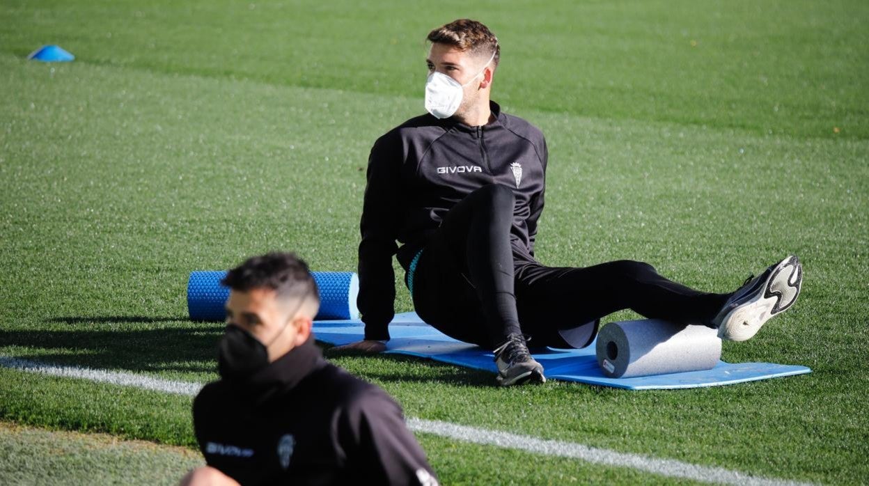 El central del Córdoba José Alonso