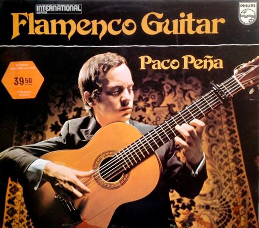 Portada de uno de los discos de Paco Peña