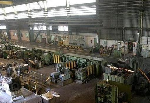 Interior de parte de la fábrica de Cunext en Córdoba ABC