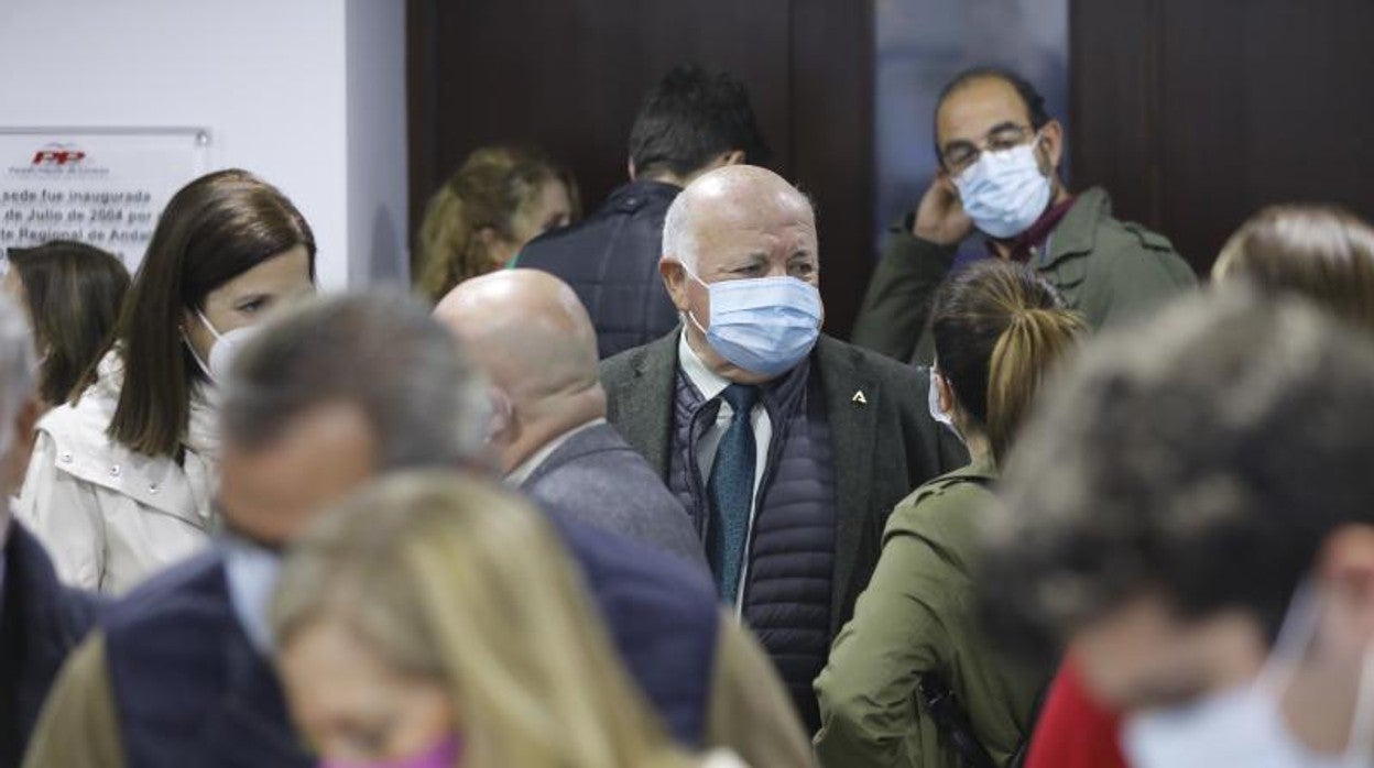 Jesús Aguirre, consejero de salud y Familias de la Junta de Andalucía