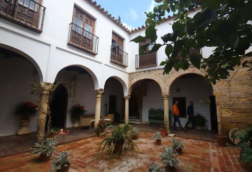 Patio prinicipal de la Casa de las Cabezas