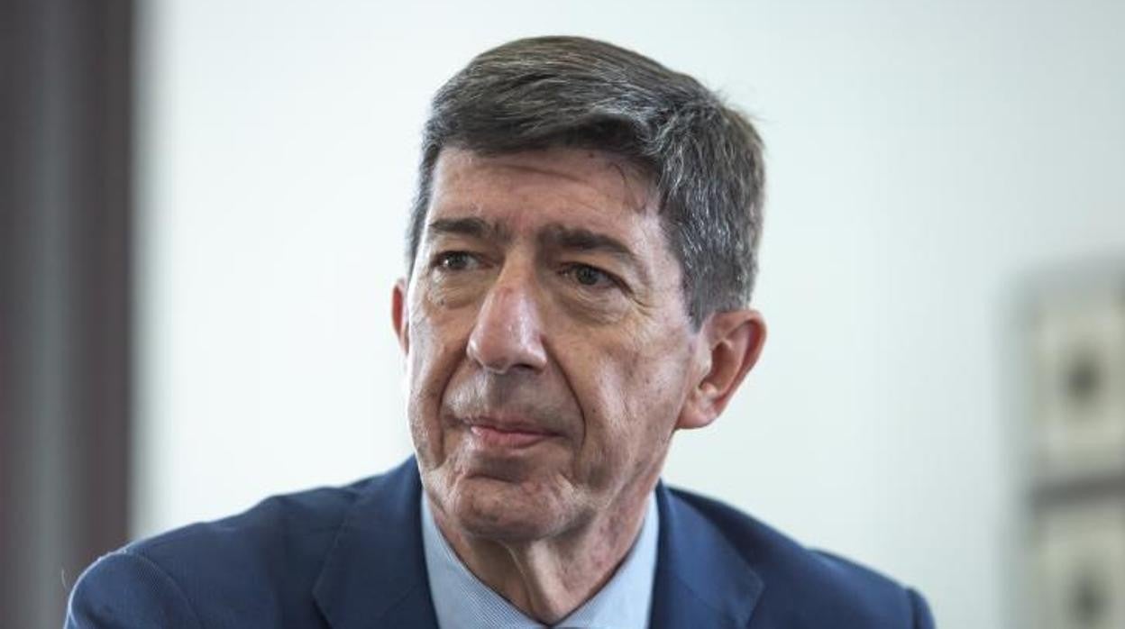 El vicepresidente de la Junta, Juan Marín