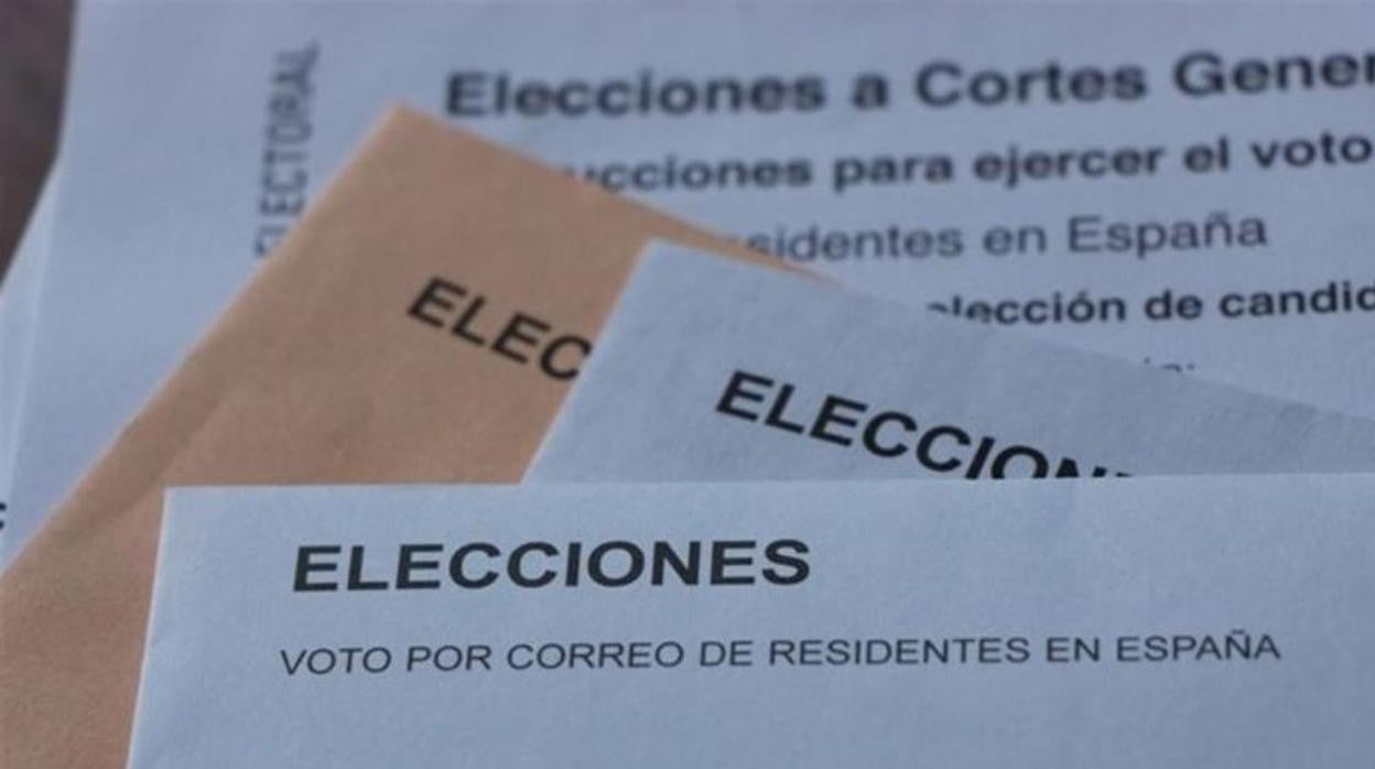 Papeletas de voto